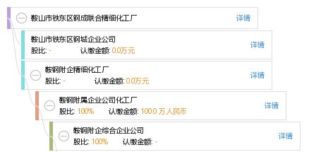 鞍山市鐵東區(qū)鋼成聯(lián)合精細(xì)化工廠 工商信息、信用報(bào)告、財(cái)務(wù)報(bào)表及電話地址查詢指南